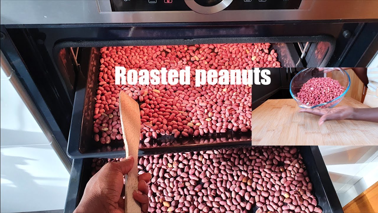 ROASTED PEANUTS / HOW TO OVEN ROAST PEANUTS / FAST and EASY WAY TO ROAST PEANUTS