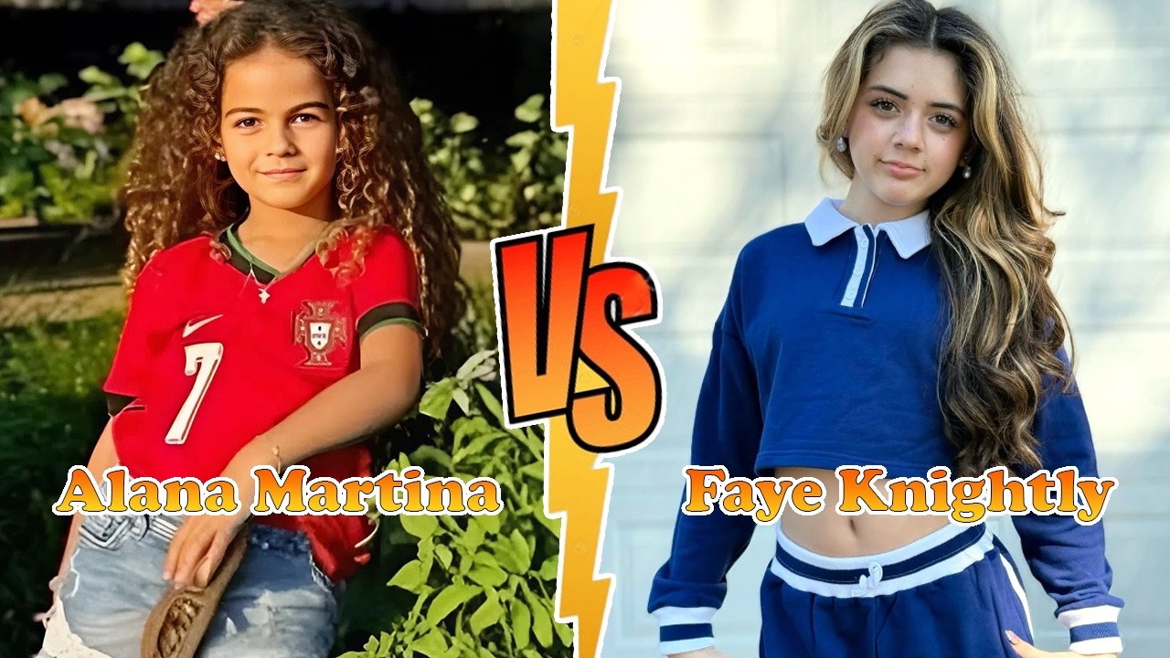 Alana Martina (Ronaldo's Daughter) VS Faye Knightly (ROCK SQUAD) Transformation ★ From Baby To 2026