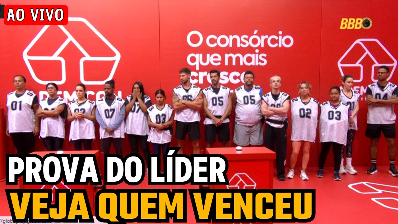 🔴 BBB26 AO VIVO: PROVA DO LÍDER PRIMEIRA ETAPA COM DEFINIÇÃO DOS FIALISTAS AO VIVO NO BBB26
