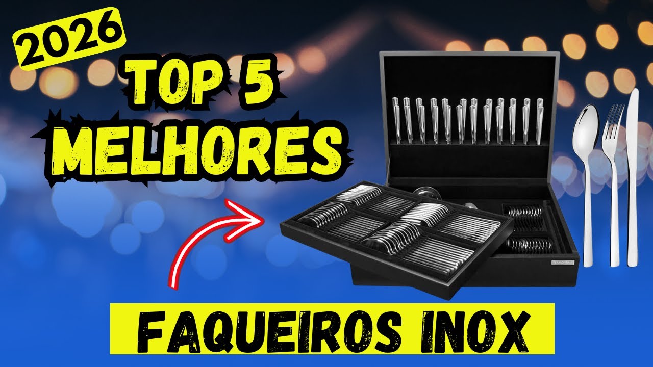 Qual o Melhor FAQUEIRO AÇO INOX 2026? TOP 5 Melhores FAQUEIROS INOX Para Comprar!