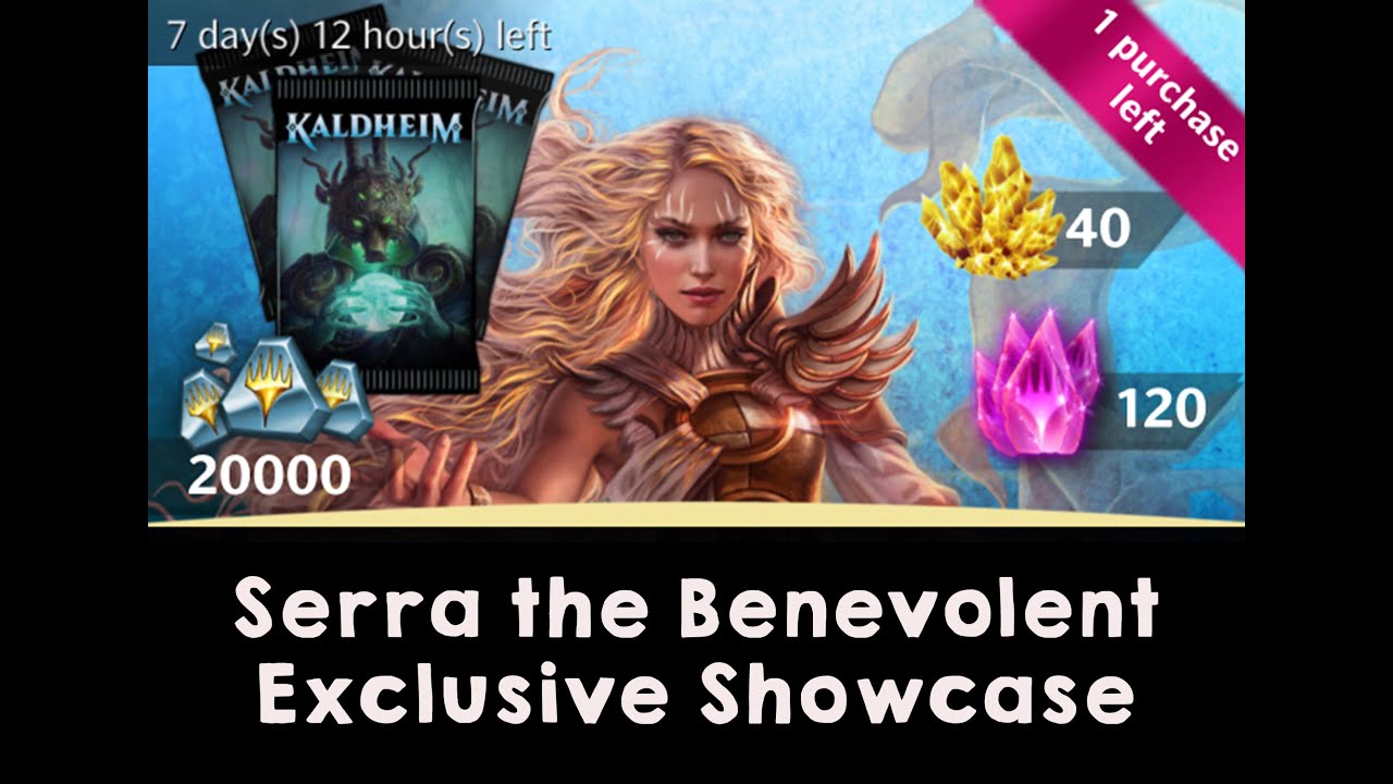 Serra the Benevolent - Exclusive Showcase | Magic the Gathering Puzzle Quest