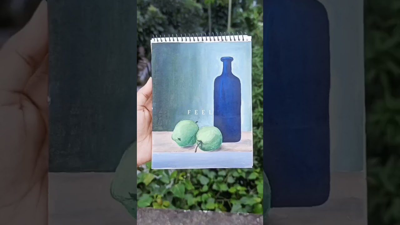 easy acrylic paintings idea #art #painting #artist #artforyou #shortsfeed #shorts #tutorial #drawing