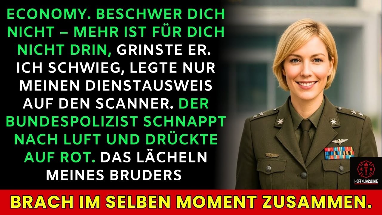 „Business Class verdienst du nicht“, grinste er. Dann löste mein Ausweis Sicherheitsstufe Rot aus.