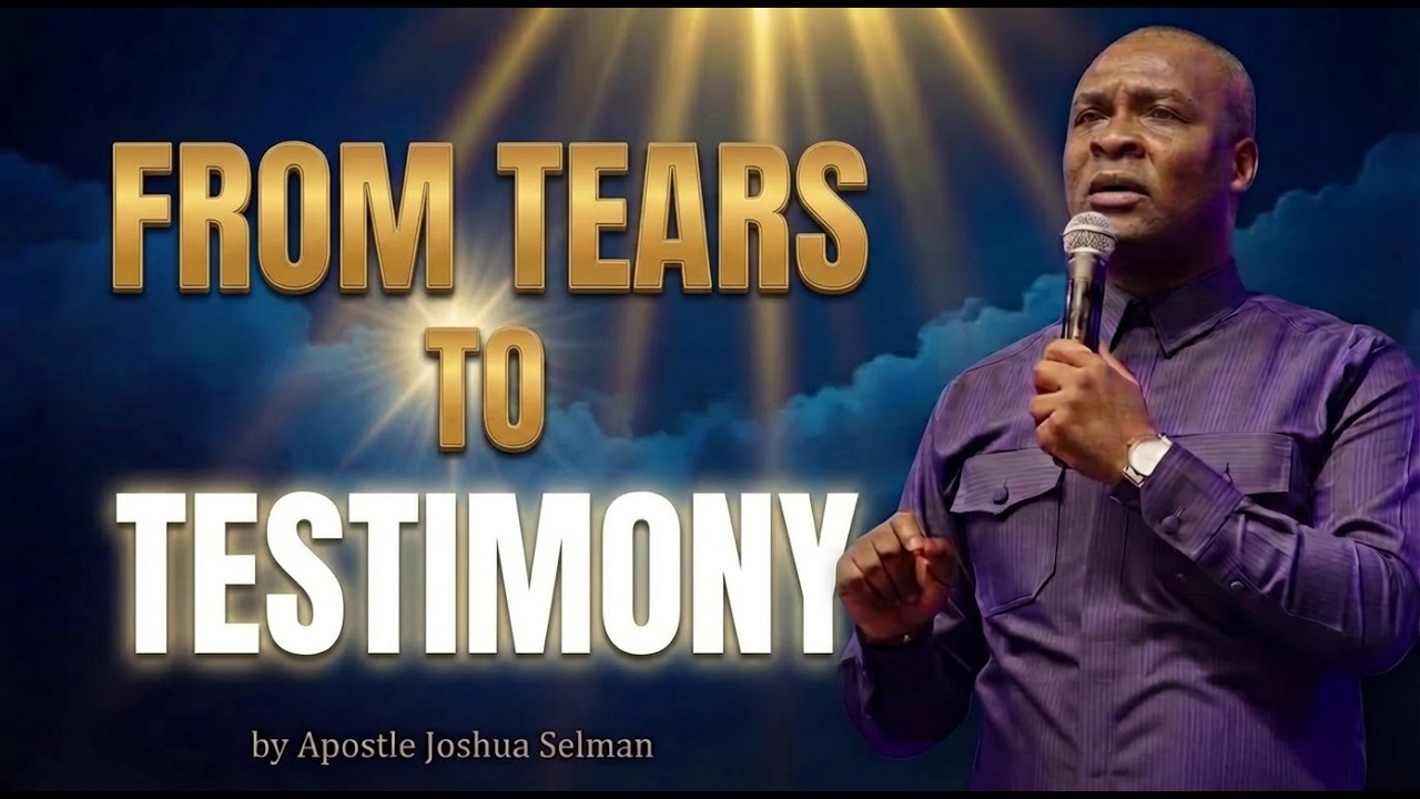 THIS PRAYER WILL TURN YOUR TEARS INTO TESTIMONY | Apostle Joshua Selman