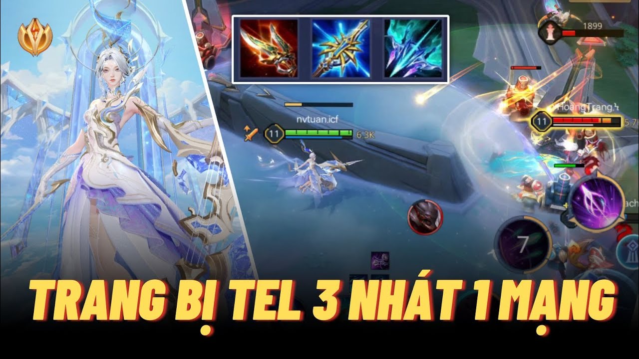 Tại sao trang bị Tel’Annas 3 nhát 1 mạng icyfox ngày càng ít sử dụng để leo rank? Liên Quân mobile