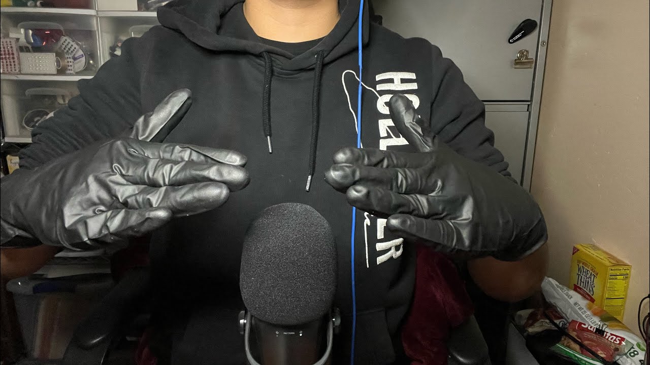 ASMR Latex Glove Hand Sounds (No Talking)