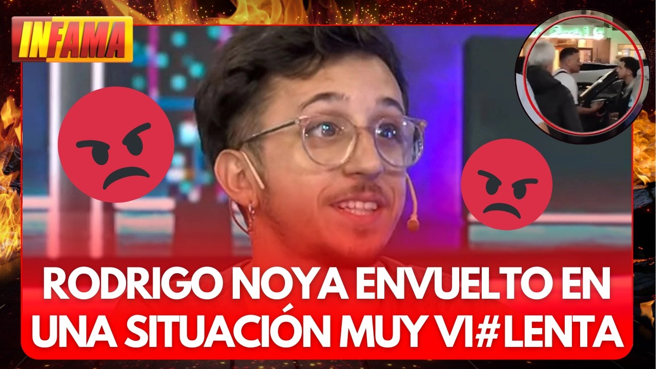 💣 &iexcl;FUERT&Iacute;SIMO! RODRIGO NOYA CASI SE VA A LAS MANOS CON UN TRAPITO