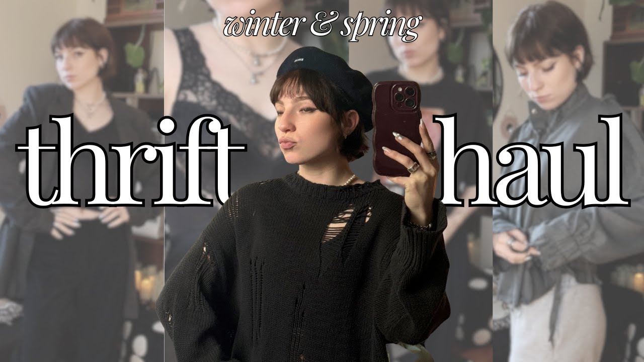 try-on thrift haul | WINTER & SPRING 2026