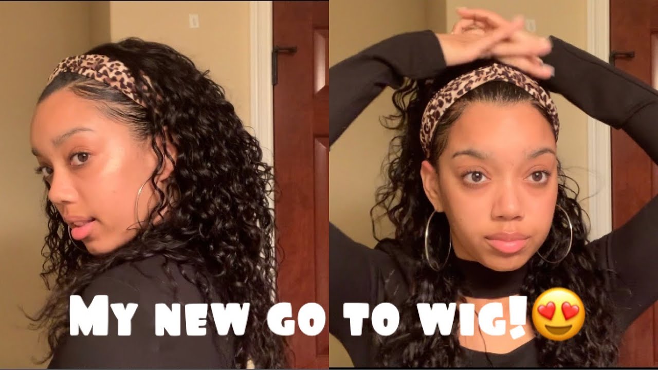 Install Your Headband Wig Like a PRO!!😱 | Amazon Water Wave Headband Wig