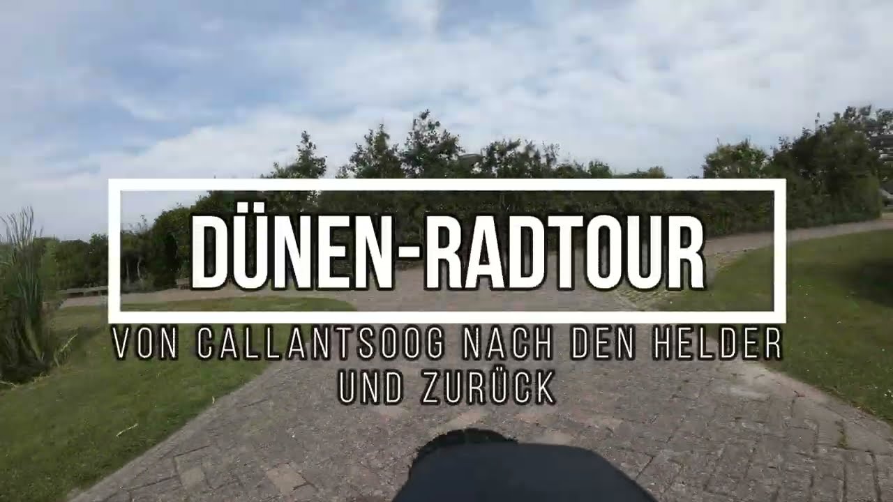 Radtour von Callantsoog nach Den Helder und zurück - POV, ASMR, notalking