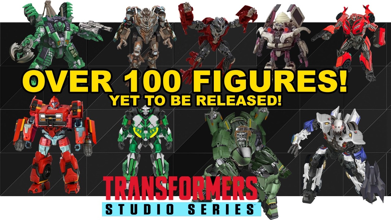 ALL MISSING LIVE ACTION TRANSFORMERS STUDIO SERIES FIGURES!