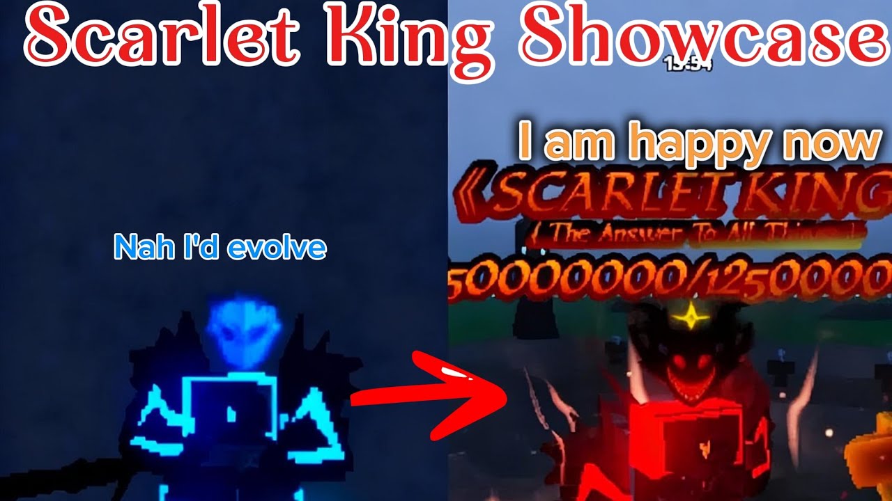 Special vid + Scarlet King:The Answer To All Things Showcase