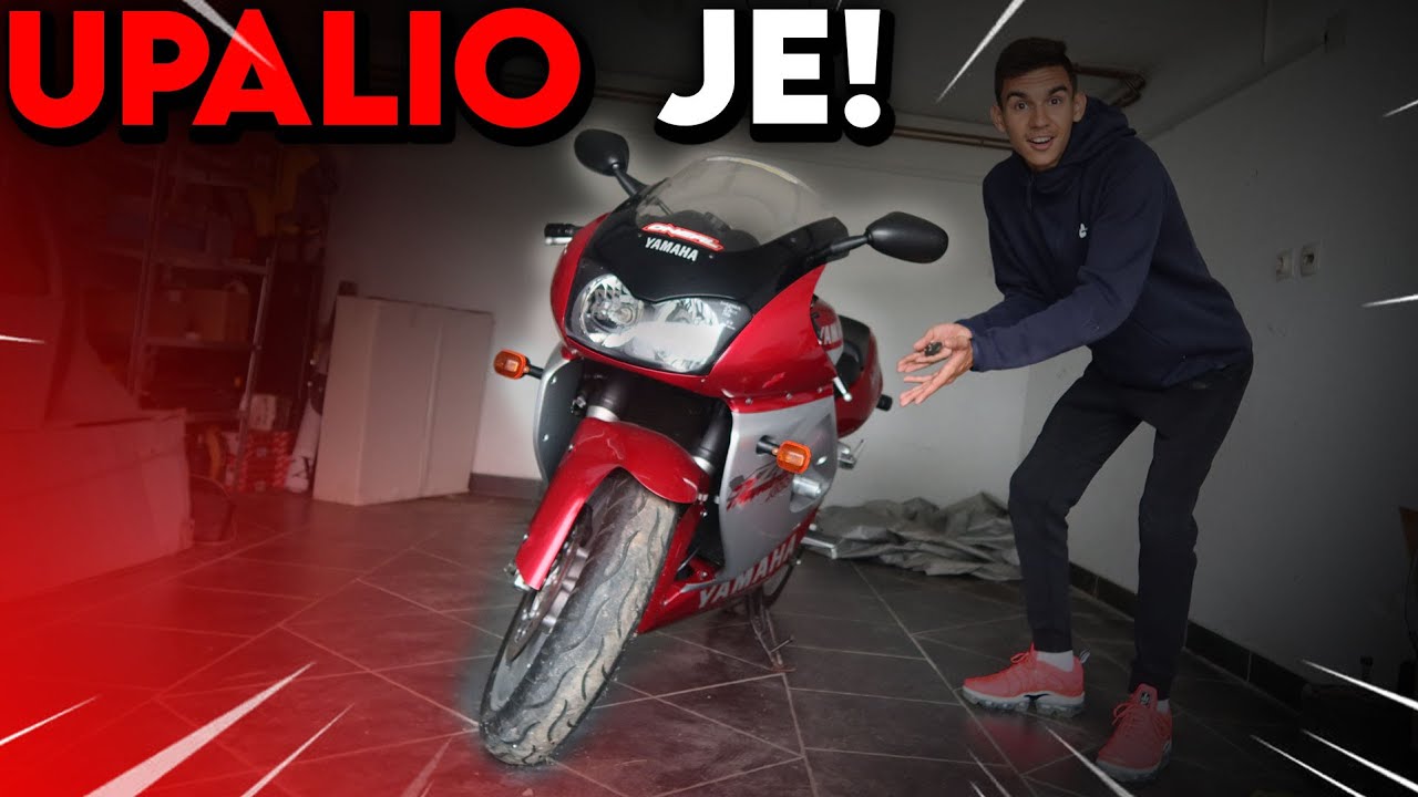 UPALIO SAM TATIN CESTOVNI MOTOR!! *proradio*
