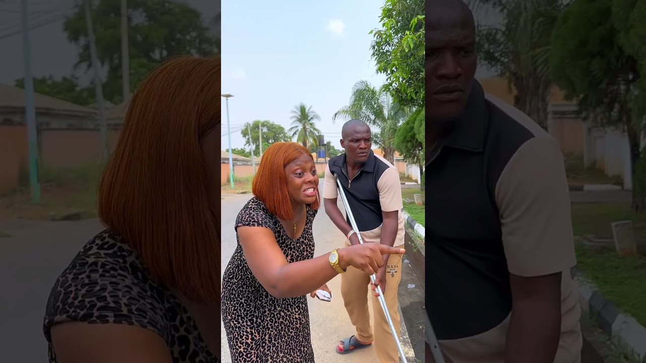 She Robb!d him with a crutch 