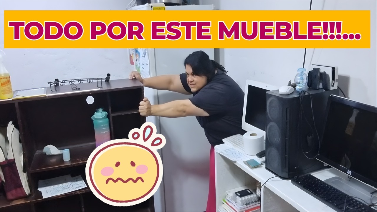 🚨AMA DE CASA EN ACCIÓN🙀MOVIENDO MUEBLES Y ORGANIZANDO EL CUARTITO|VLOG RUTINA REAL DE HOGAR MEXICANO