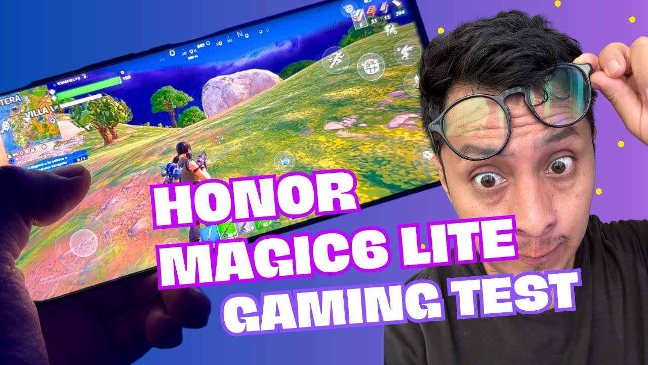 Honor Magic6 Lite: Gaming Test (PUBG Mobile, Genshin Impact, Fortnite)