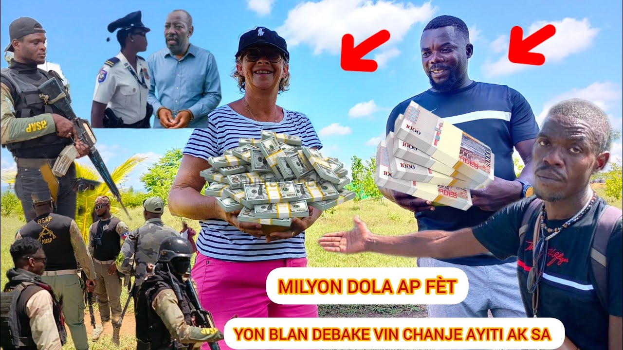BLAN SA ANTRE AYITI LI SÈMANTE LAP CHANJE AYITI😯PANDAN NAP KOURI POU B@NDI GADE KÒMAN LAP FÈ MILYON👏