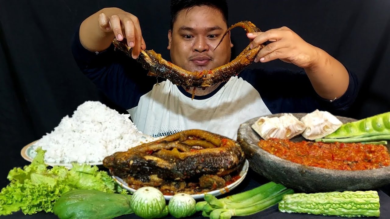 1KG BELUT JUMBO SAUS TIRAM SAMBAL TERASI LALAPAN NANGKA MENTAH...