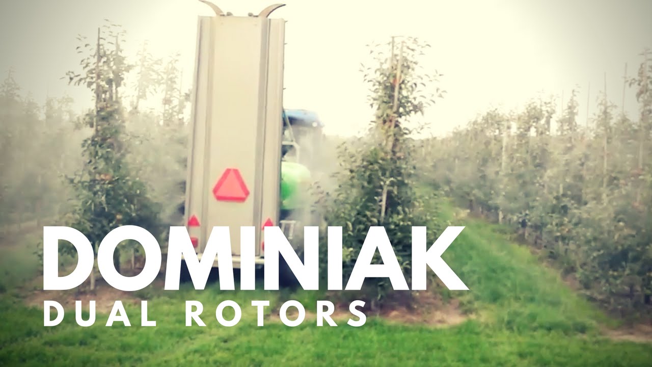 Opryskiwacz sadowniczy Dominiak Dual Rotors