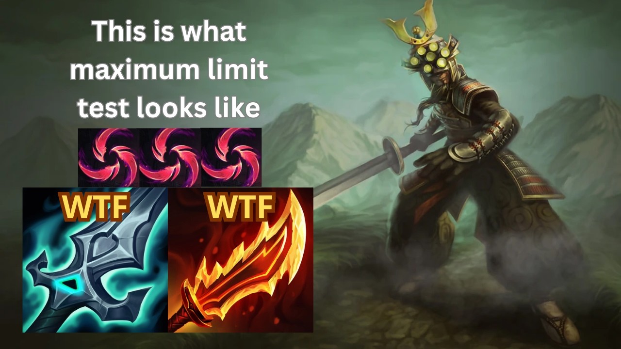 THIS IS WHAT MAXIMUM LIMIT TEST LOOKS LIKE...