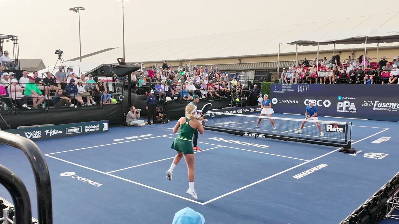 Waters/Johns v Bright/Patriquin at the CIBC Texas Open Game 1 (Fan Cam)