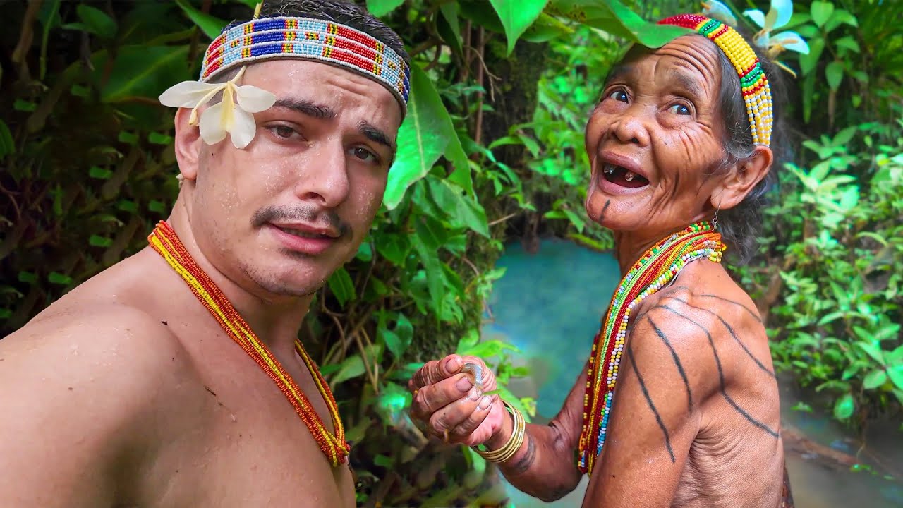 EXPERIENȚĂ ȘOCANTĂ: TRĂIESC 4 ZILE în mijlocul junglei printre OAMENII TRIBULUI