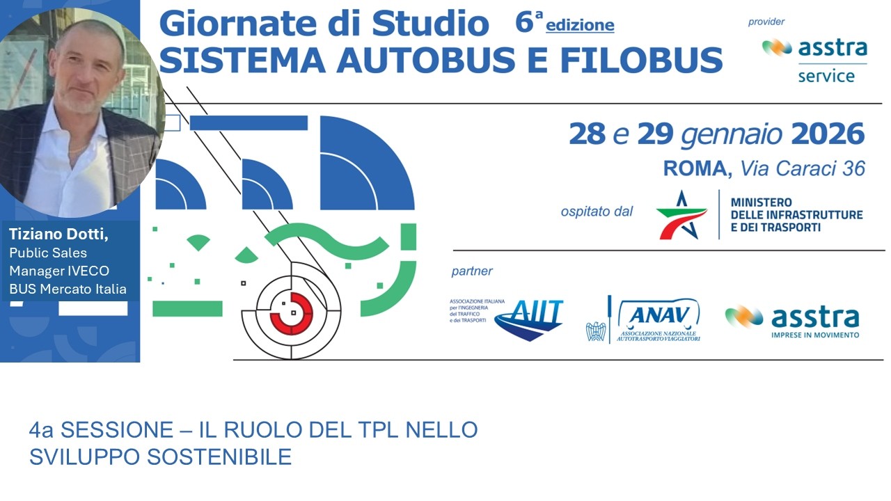 Tiziano Dotti, Public Sales Manager IVECO BUS Mercato Italia