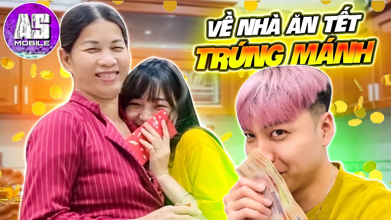 [Tập 2] Năm Đầu Dẫn Vợ Xuna Về Ăn Tết - AS Xuna Trúng Mánh Lớn Tiền Lì Xì | AS Mobile Vlog