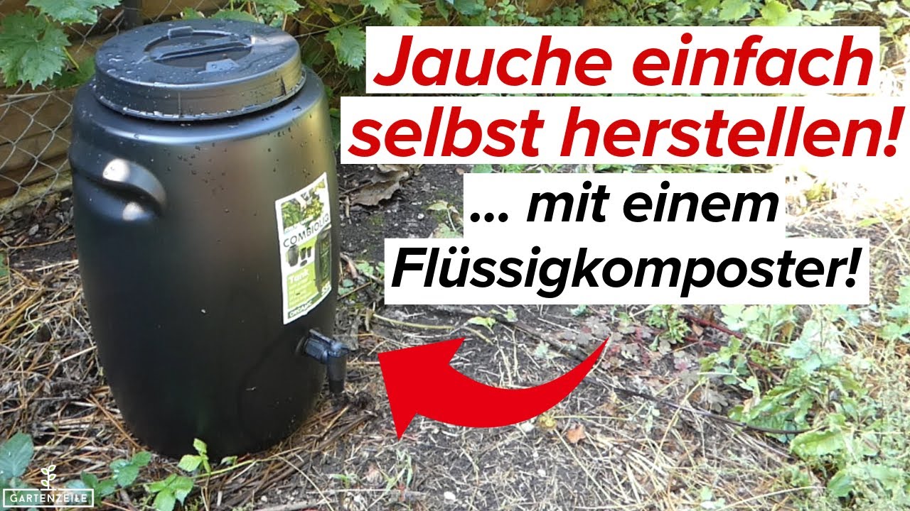 Fl&uuml;ssigkomposter im Test - Jauche herstellen ohne Gestank!