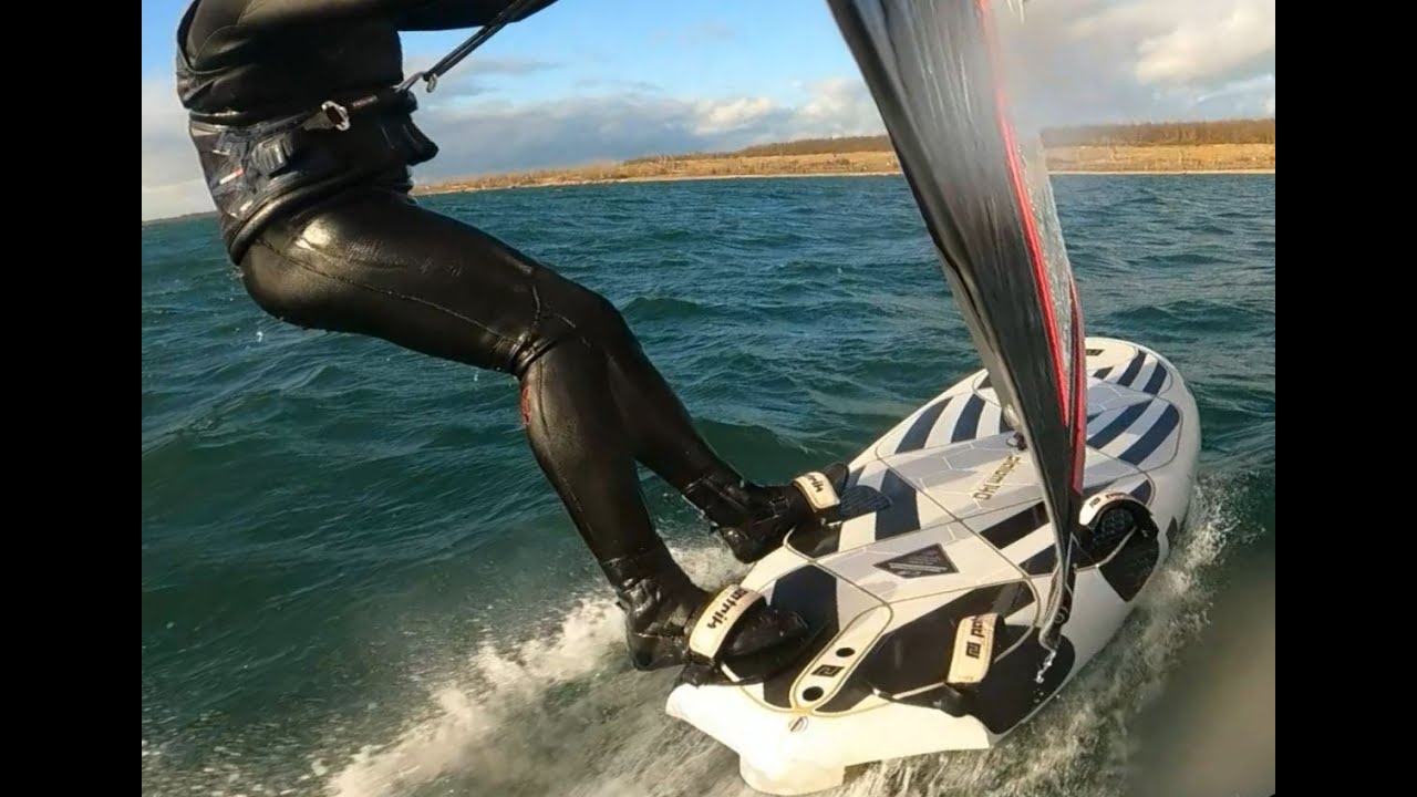 23 Januar 2025 Windsurfen Zwenkauer Hafen