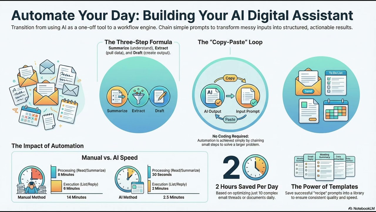 Audio Lesson 7 - Automate Your Workday with AI: Build a Simple Digital Assistant Workflow