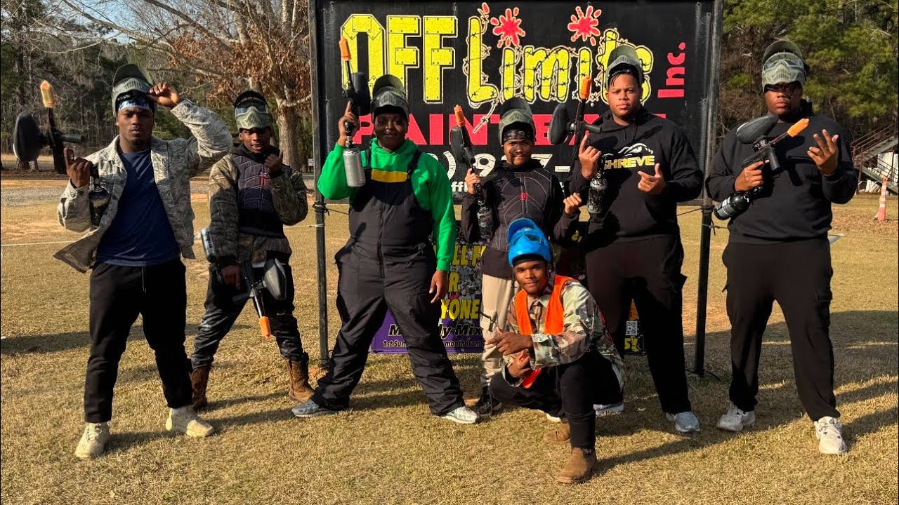 Birthday Paintball War at Off Limits 🎯