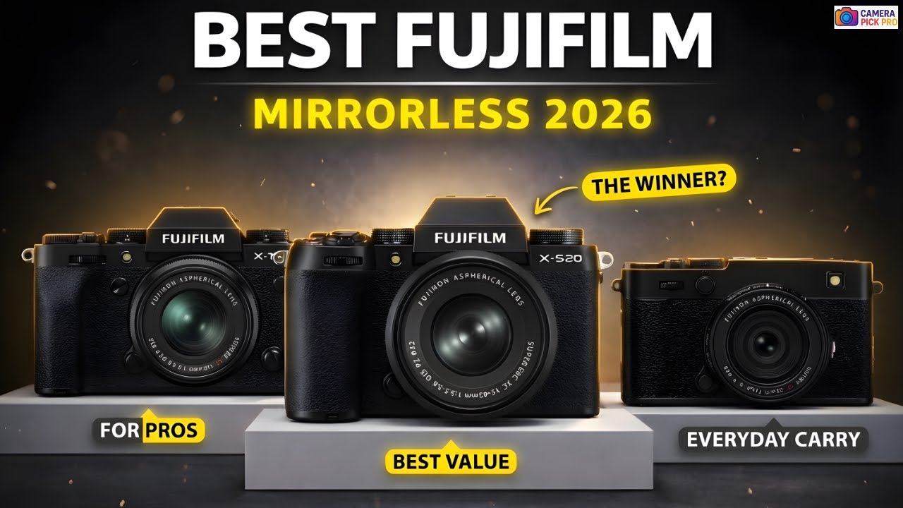 Best Fujifilm Mirrorless Camera 2026 - Top Picks Tested