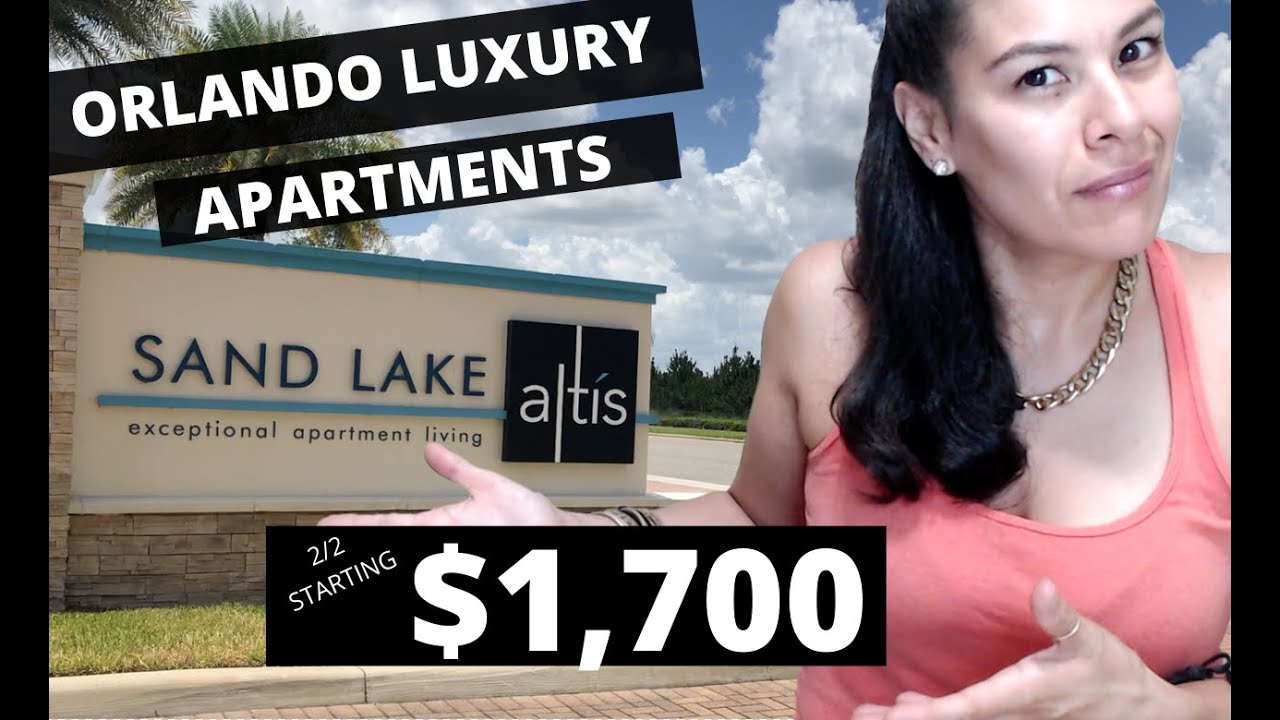 2BR with GARAGE STARTING $1700/month  |  Orlando Florida Apartment Tour 2020