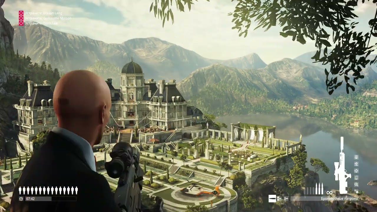 HITMAN 2 - Миссия: The Last Yardbird. Испытание: И откуда ты такой наРИСовался...