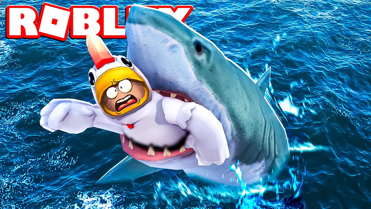 LO SQUALO GIGANTE DI ROBLOX MI HA MANGIATO!!