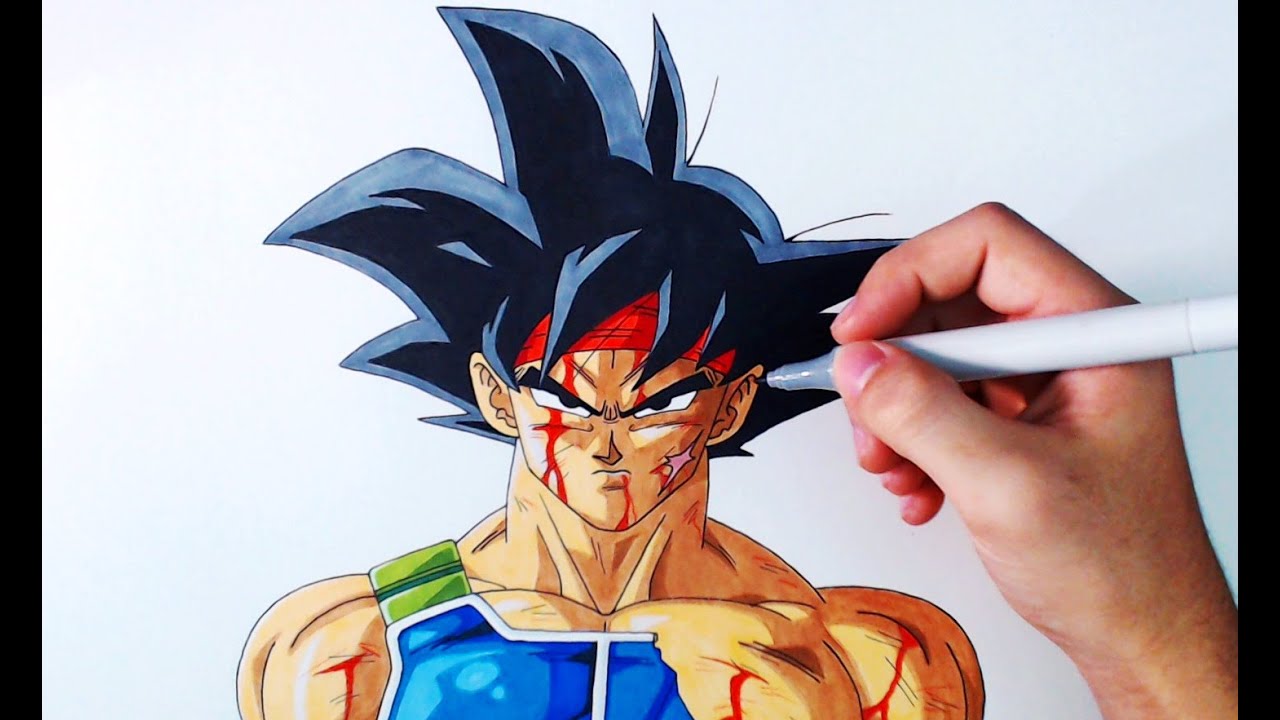 Cómo Dibujar a Bardock Paso a Paso | Dragon Ball Z | How to Draw Bardock | ArteMaster