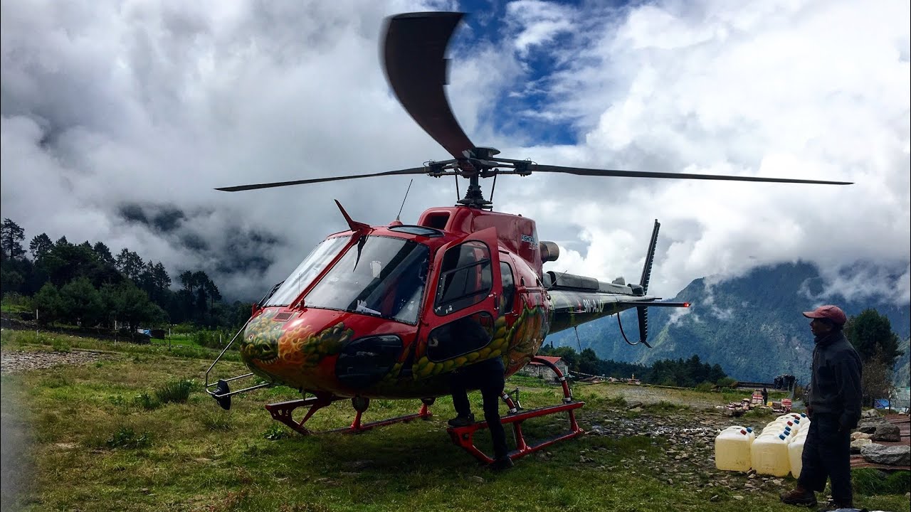 Tyangboche Helipad to Lukla to Kathmandu (2016)