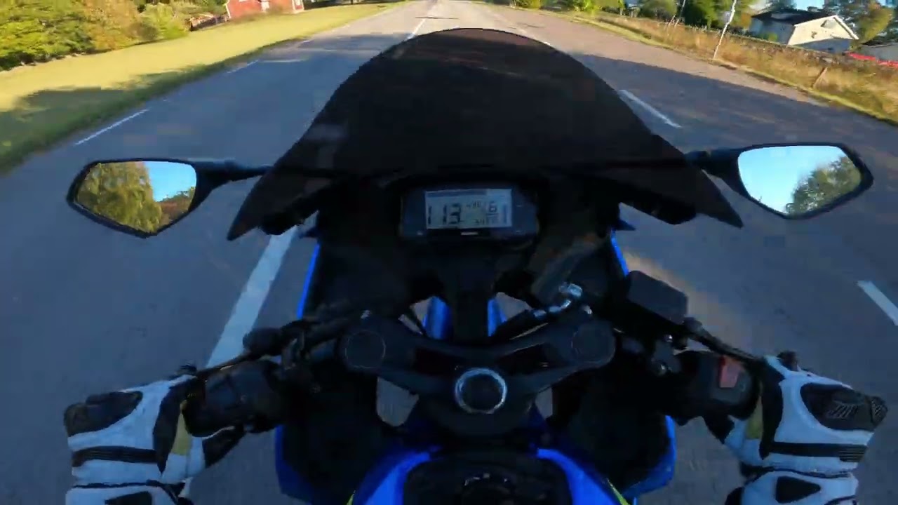 Gsxr 125 ride