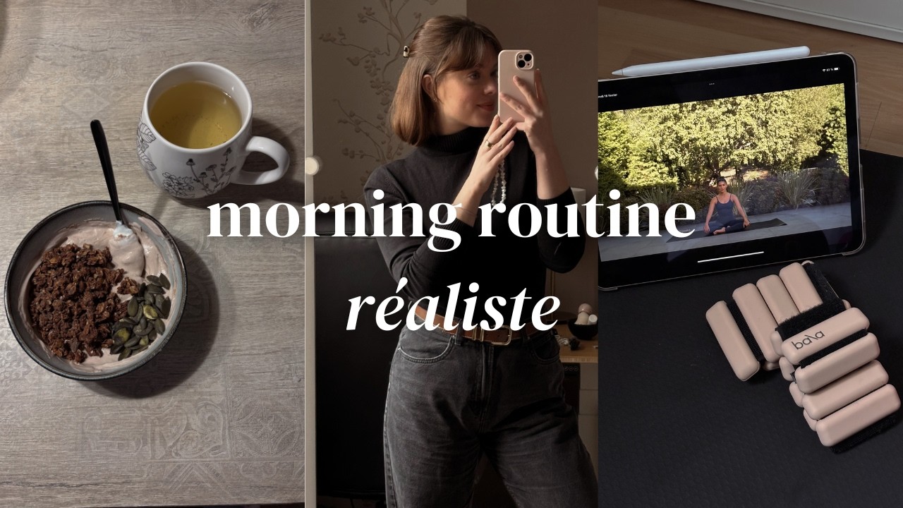Oubliez les routines de 2h: morning routine menu (système des 3 habitudes)