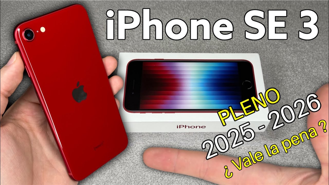COMPRE el iPhone SE 3 EN PLENO 2025 !!! | UMBOXING !!! 🤩 | Vale la Pena ? 🔥