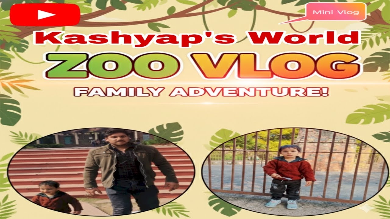 National Zoo Delhi 🐼🦁🐘 |Kashyap's World |  #vlog #minivlog #shortsfeed 