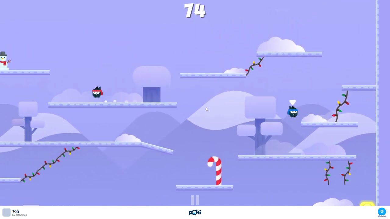 🏃&zwj;♂️❄️ Winter Tag Madness! ❄️🏃&zwj;♀️ @Poki