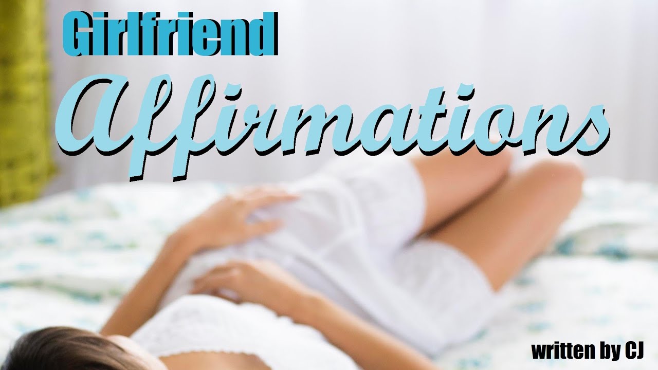 Girlfriend Affirmations for Sleep ASMR -- (Female x Listener) (Relaxation)