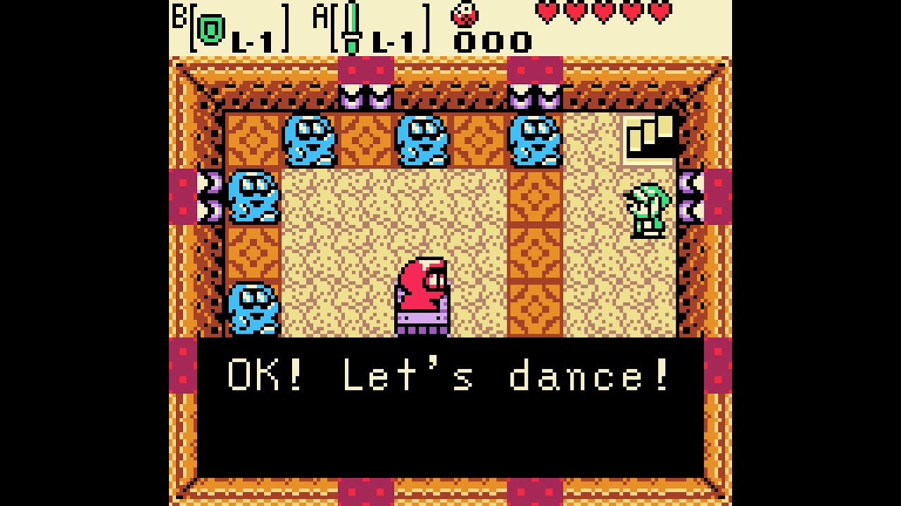 Oracle of Seasons - Mini-Games - Subrosian Dance Hall