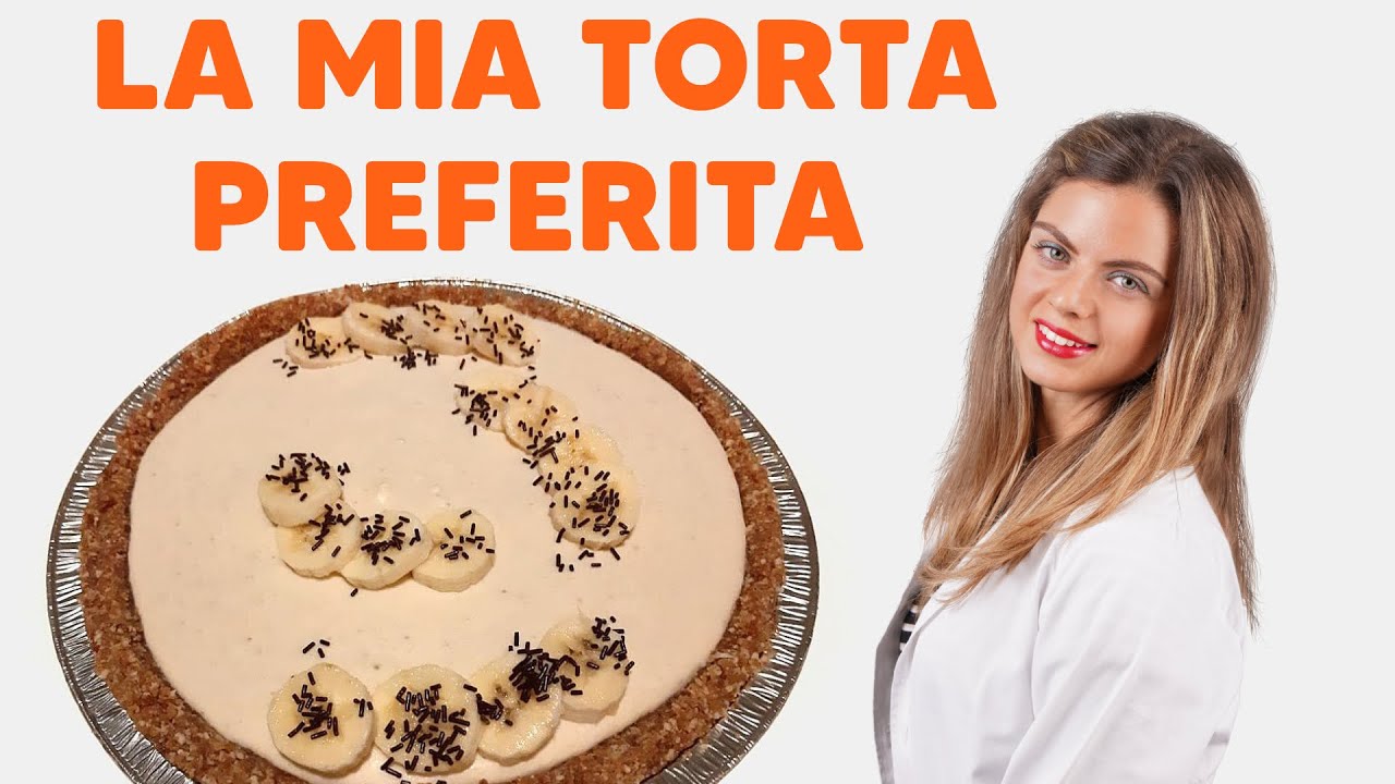 Torta crudista alla banana! Buonissima, sana, saziante e veloce!
