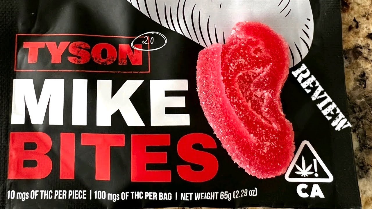 Mike Tyson Bites Review ( Evander Holyfield Ear Edible Gummy )