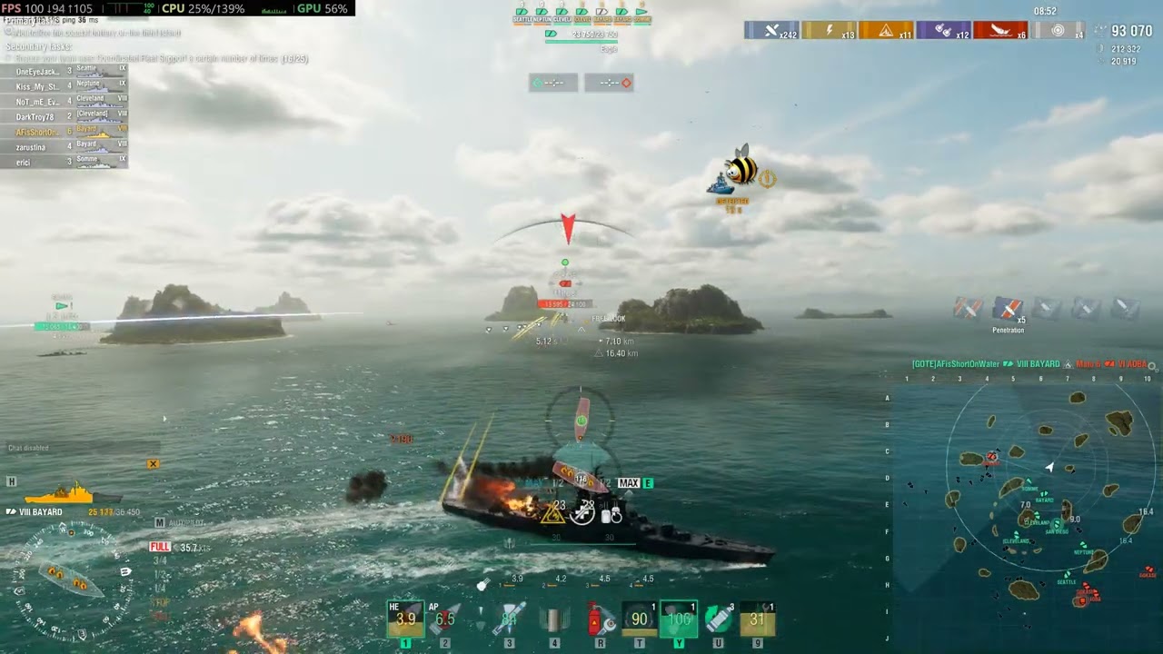 Dominate WoWs Operation 'Pacific Offensive' with Bayard's Reload Boost! 💥