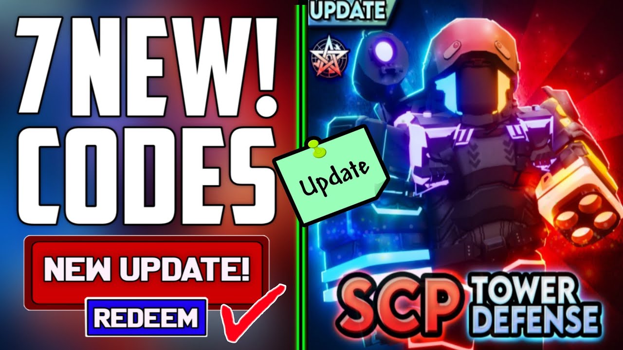⚠️ALL NEW!⚠️SCP TOWER DEFENSE ROBLOX CODES 2025 - SCP TOWER DEFENSE CODES 2025 [ROBLOX]