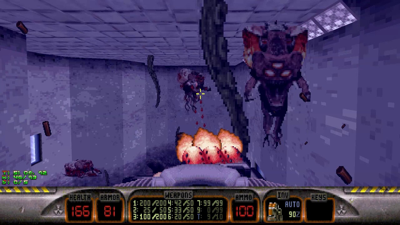 Duke Nukem Total Meltdown TC E4M3: Gates Motel (100%)